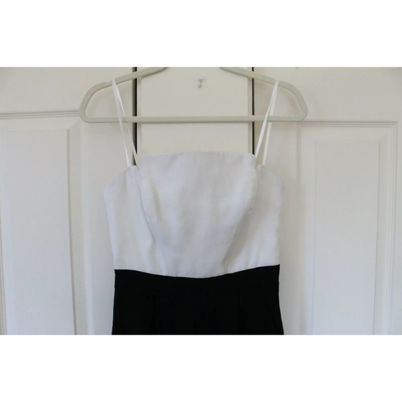 Jill Stuart Strapless White/Black Jumpsuit Size S - Picture 4 of 4